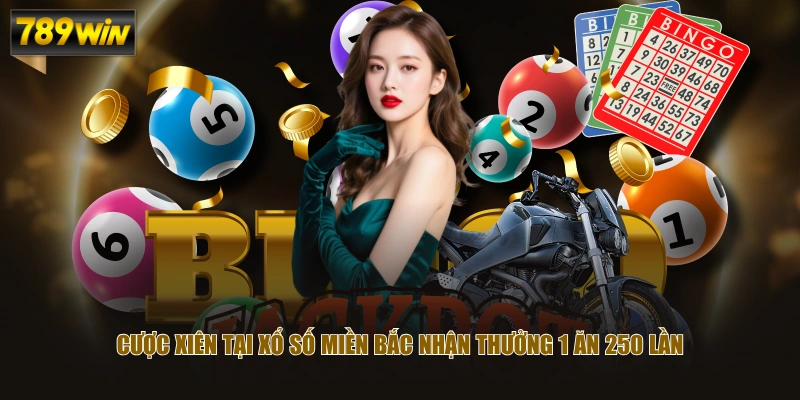 Cược xiên tại xổ số miền Bắc nhận thưởng 1 ăn 250 lần